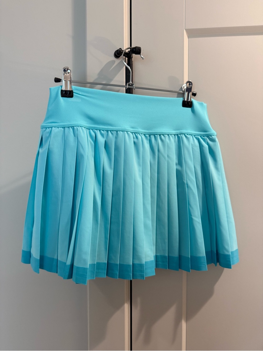 Aerie Offline Aqua Blue Pleated Mini Skirt - Women's Tennis Style - Picture 2 of 5